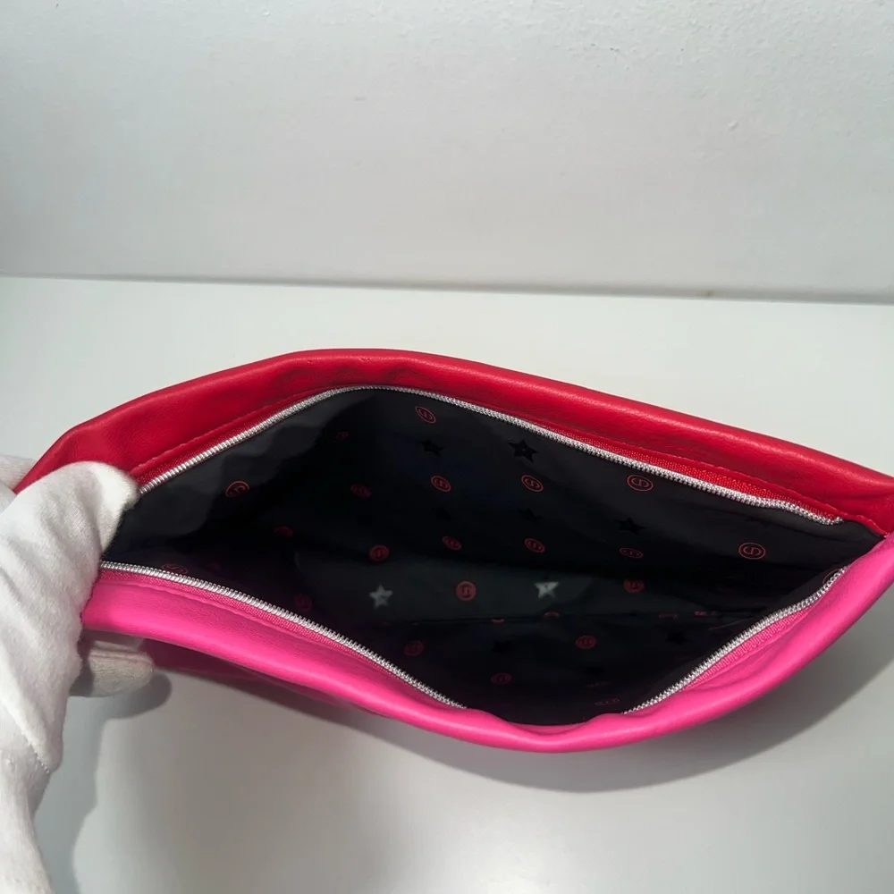 Christian Dior CD Logo Cosmetic Makeup Travel Dopp Kit Toiletry Bag Clutch Pouch
